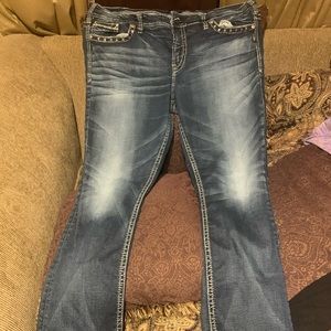 Silver jeans co. Boot cut size 20